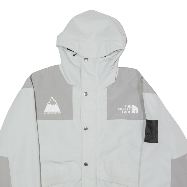 THE NORTH FACE Fine Alpine Equipment Mens Ski Jacket Grey Hooded Colourblock L For Cheap