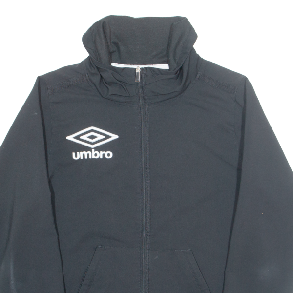 UMBRO Mens Track Jacket Black S Online Hot Sale