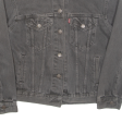 LEVI S Womens Denim Jacket Grey XS Online Sale