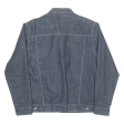 RIVER ISLAND Mens Denim Jacket Blue S Online Hot Sale