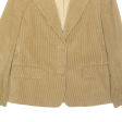 MAX MARA Womens Blazer Jacket Beige UK 14 Discount