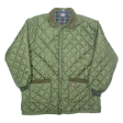 DICKIES Mens Quilted Coat Green XL Supply